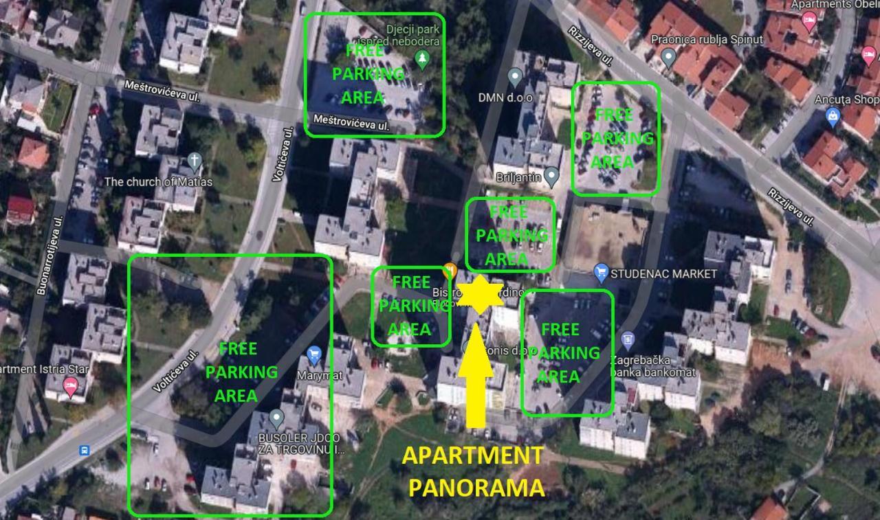 Apartment Panorama พูลา ภายนอก รูปภาพ