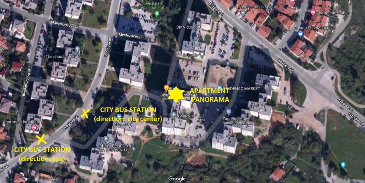 Apartment Panorama พูลา ภายนอก รูปภาพ